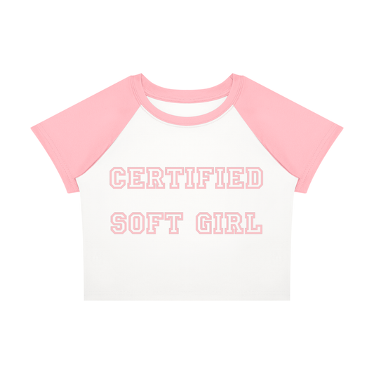 CERTIFIED SOFT GIRL BABY TEE